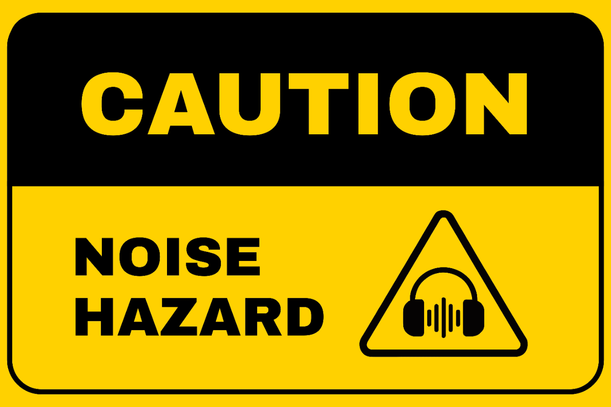 Free Noise Hazard Caution Sign Template to Edit Online