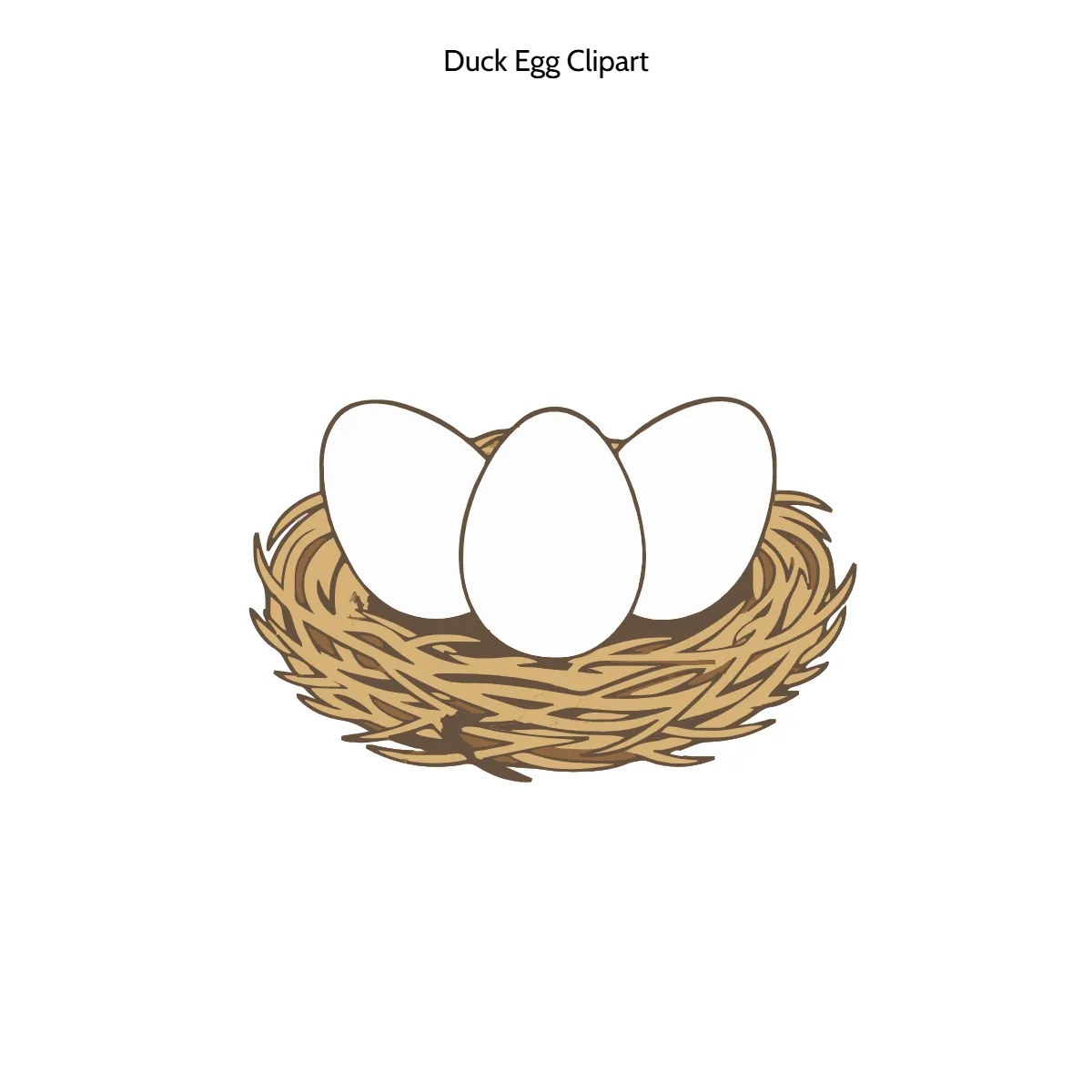 Free Duck Egg Clipart Template to Edit Online