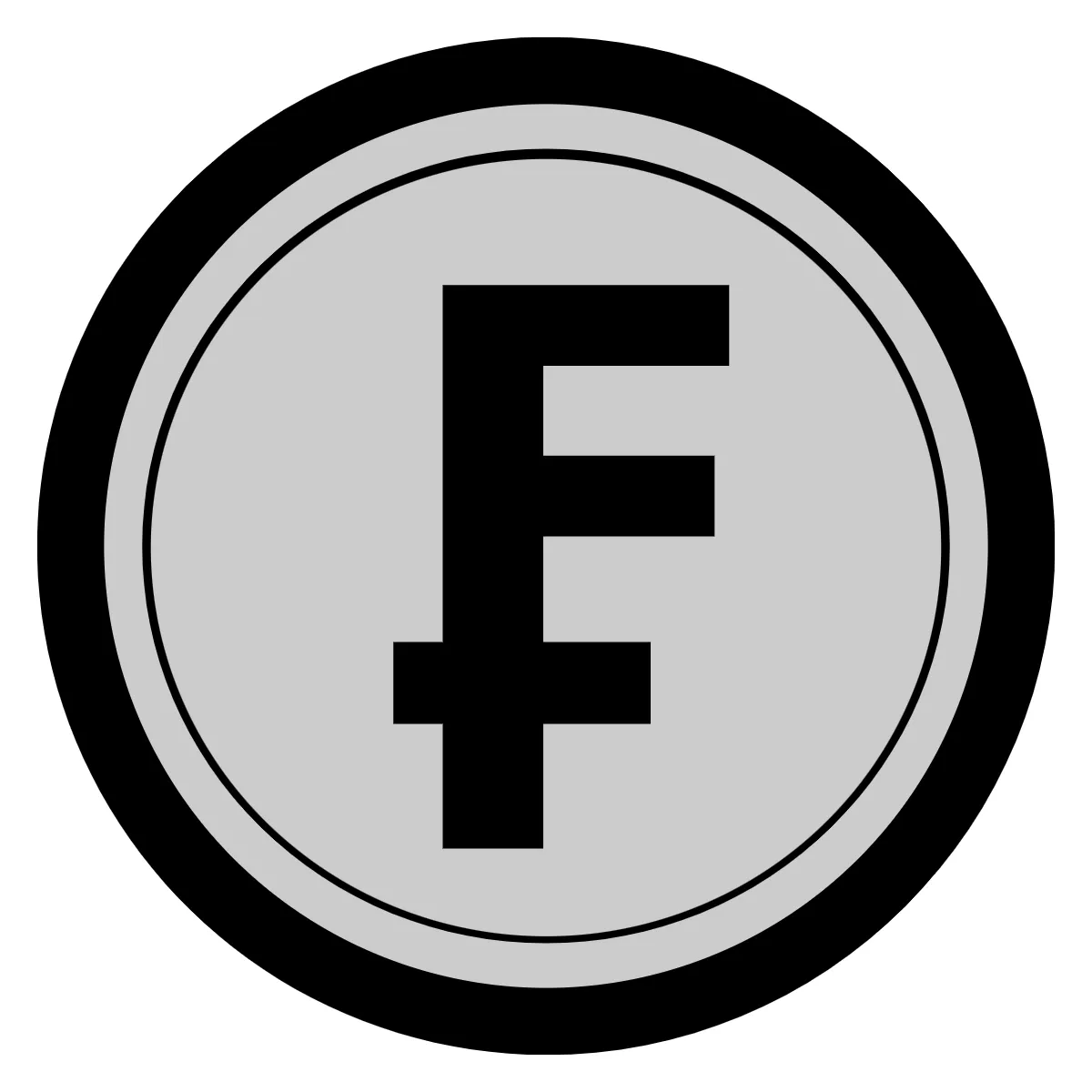 Free Franc Money Sign Template to Edit Online