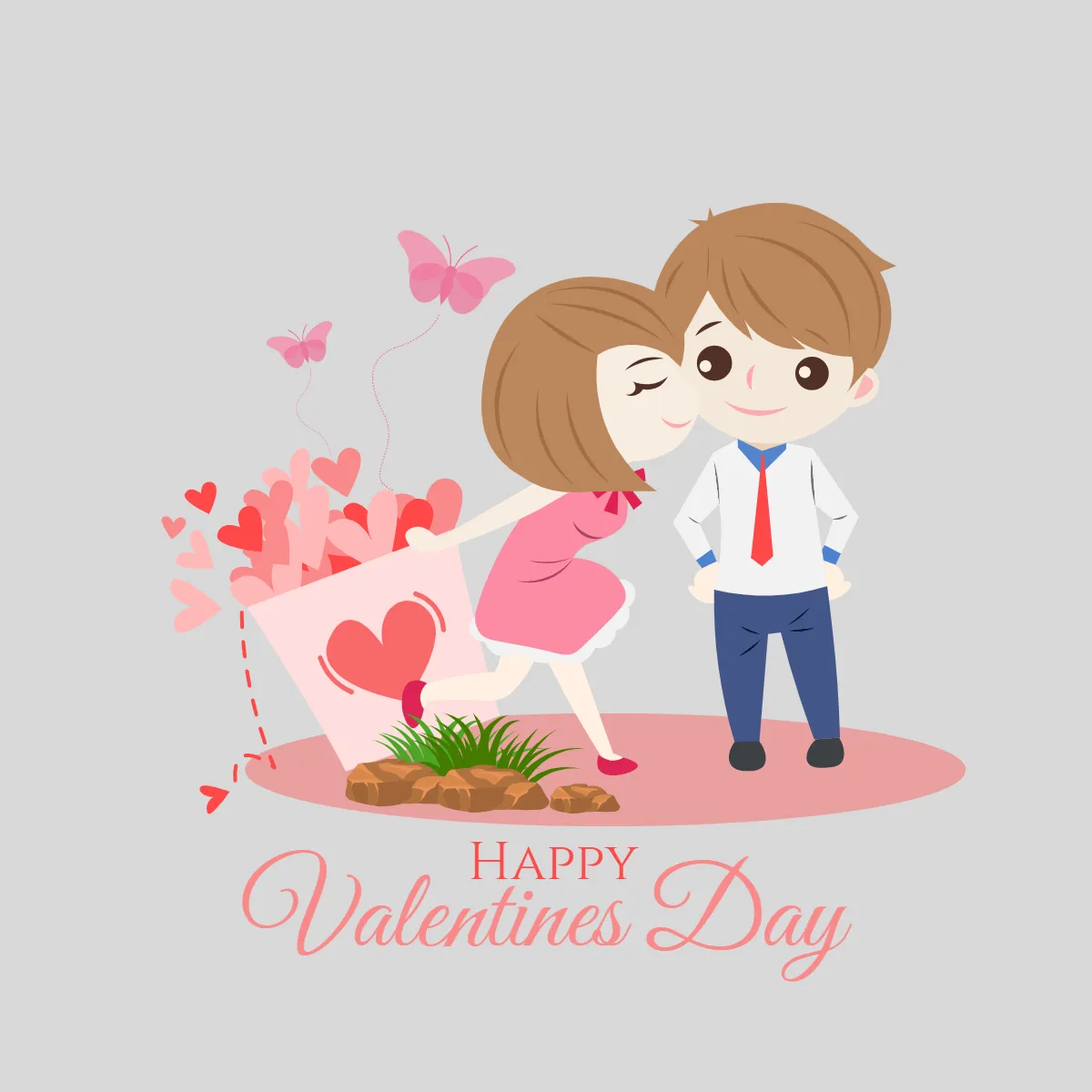 Free Valentines Day Design Clip Arts Template to Edit Online