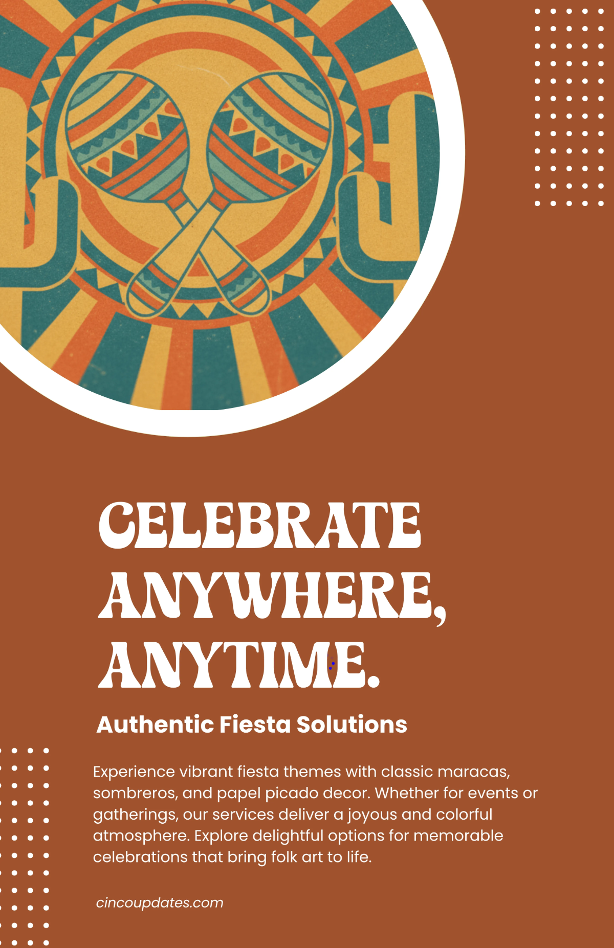 Free Retro Mexican Fiesta Poster Template to Edit Online