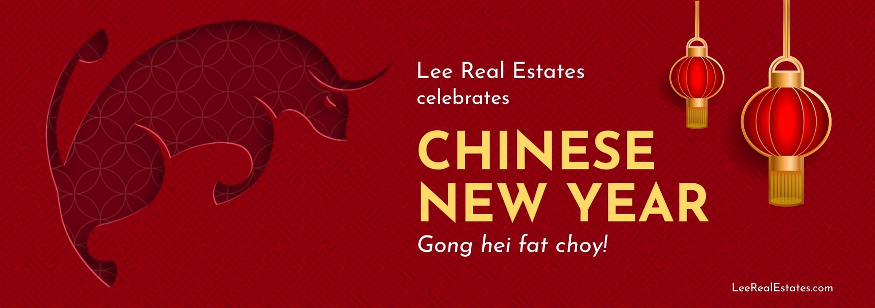 Chinese New Year Tumblr Banner Template