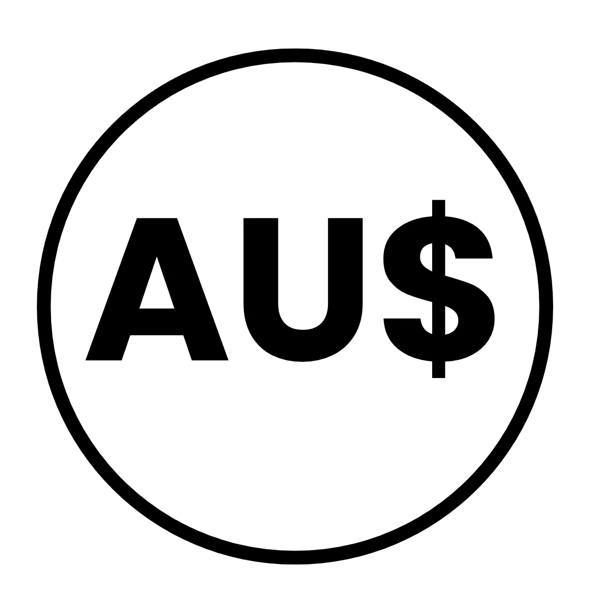 Free Australian Dollar Money Sign Template to Edit Online