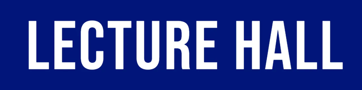 Free Lecture Hall University Sign Template to Edit Online