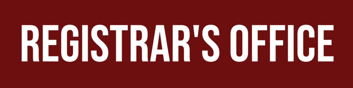 Free Registrar Office University Sign Template to Edit Online