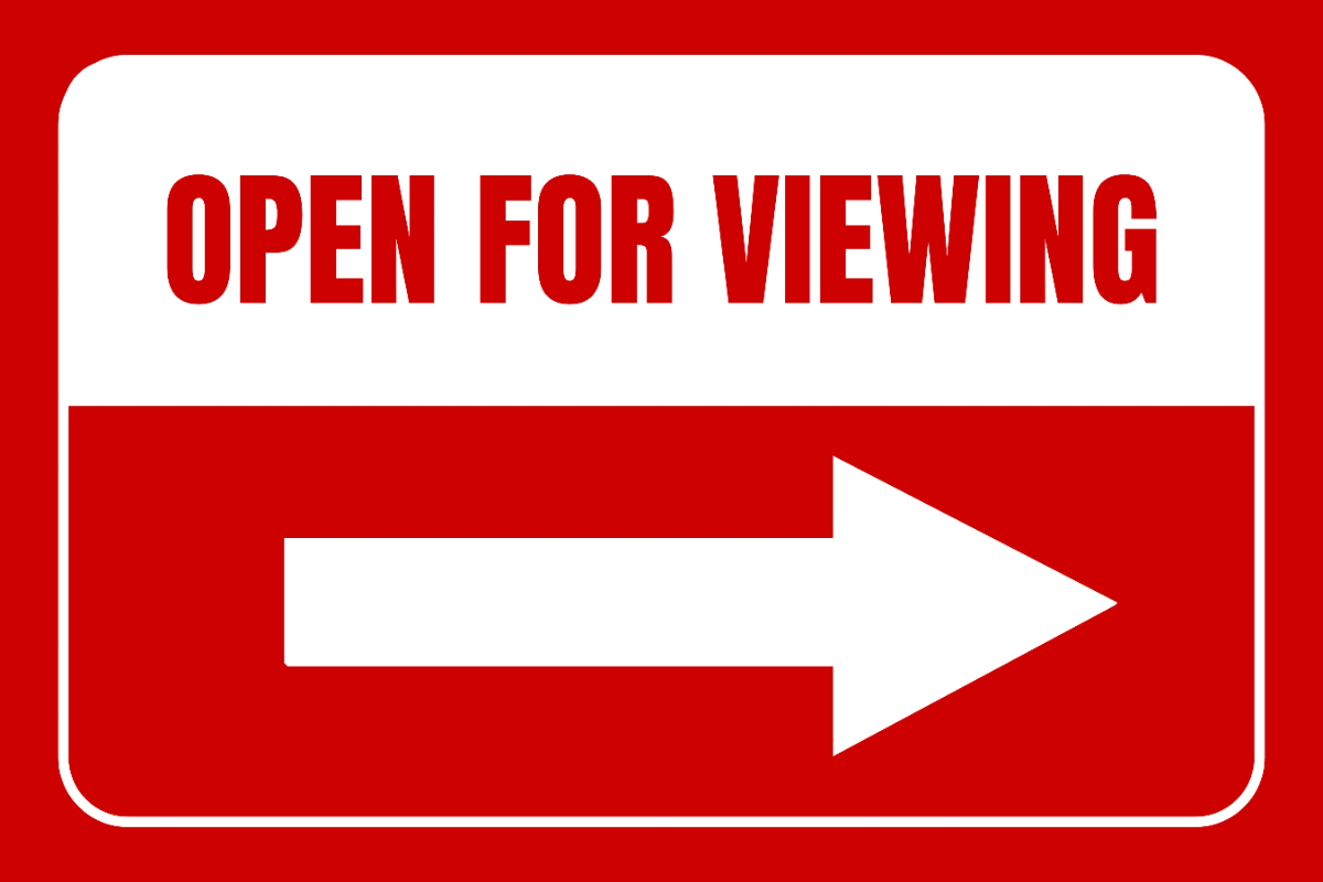 Free Open Real Estate Sign Template to Edit Online