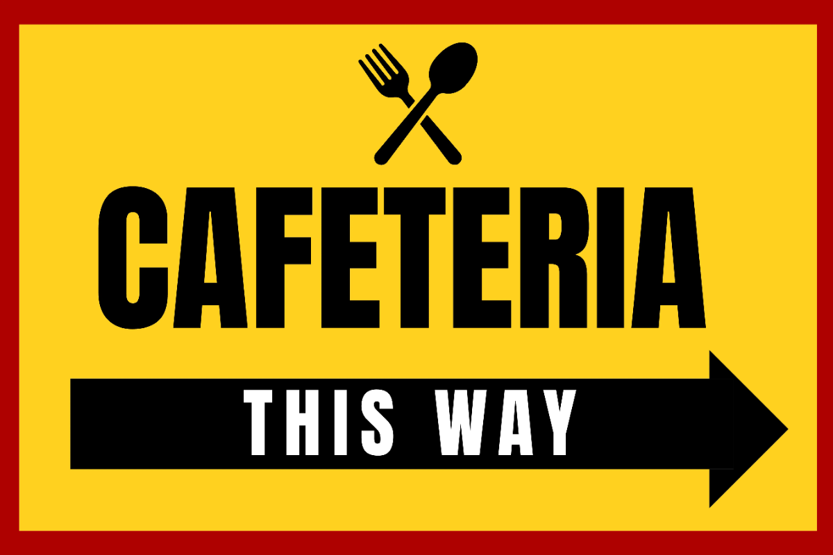 Free University Cafeteria Sign Template to Edit Online