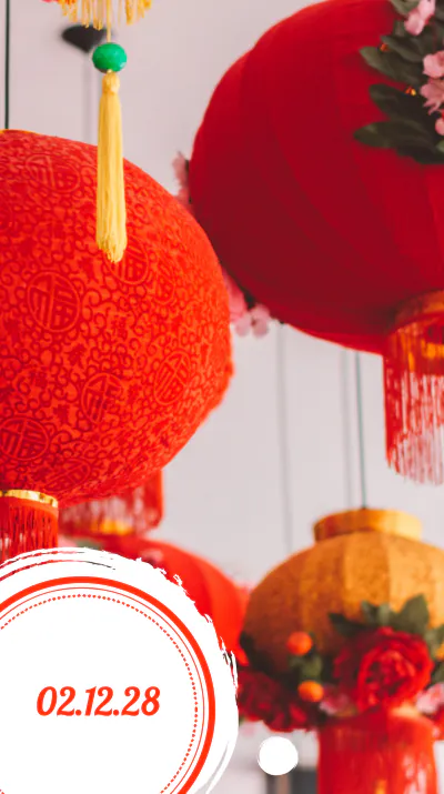 Free Chinese New Year Quote Instagram Story Template to Edit Online