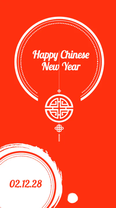 Free Chinese New Year Quote Instagram Story Template to Edit Online