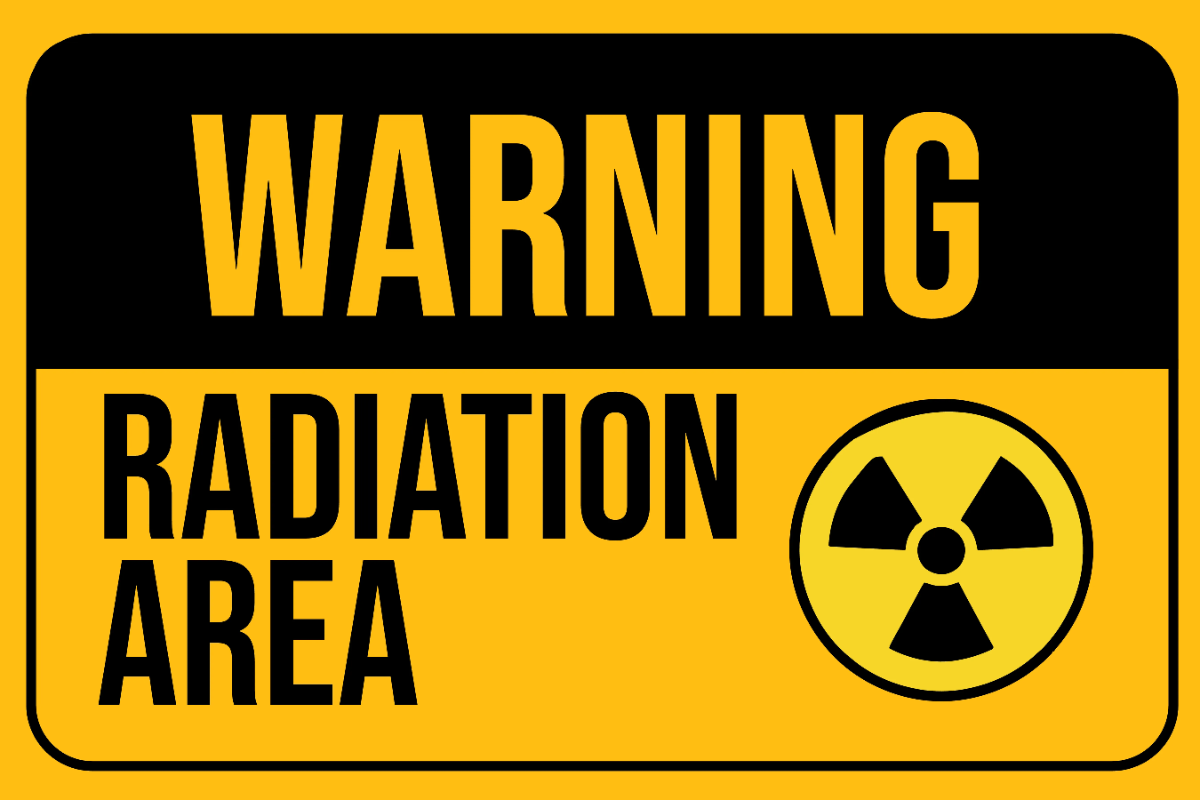 Free Radiation Warning Sign Template to Edit Online