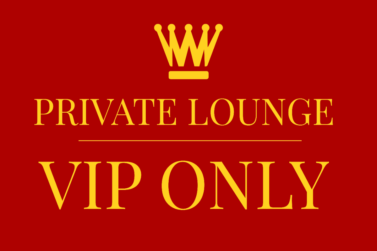 Free VIP Only Creative Sign Template to Edit Online