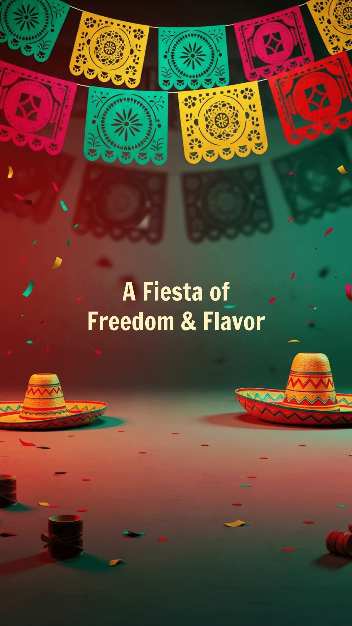 Free Cinco De Mayo Mobile Wallpaper Template to Edit Online