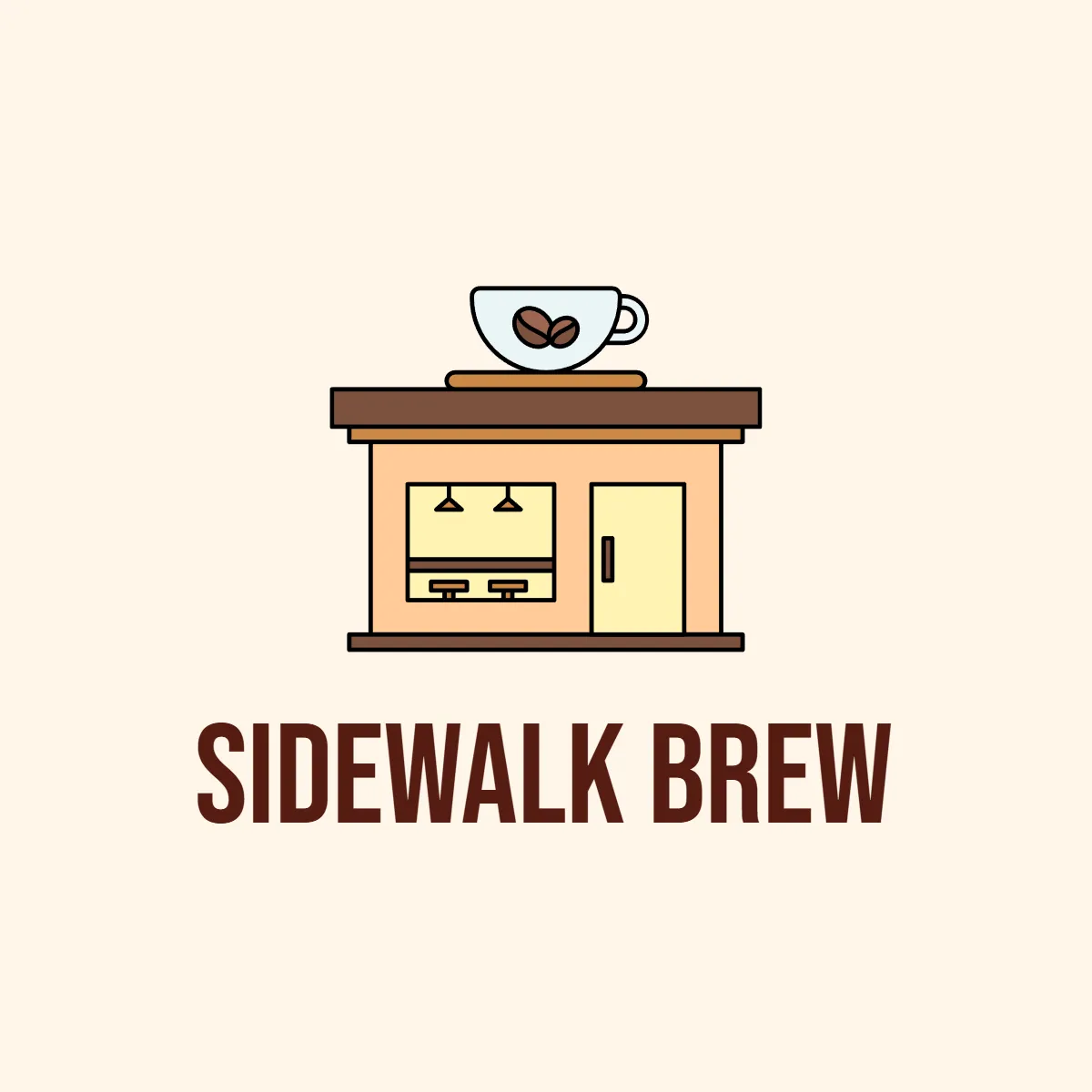Free Street Coffee Logo to Edit Online