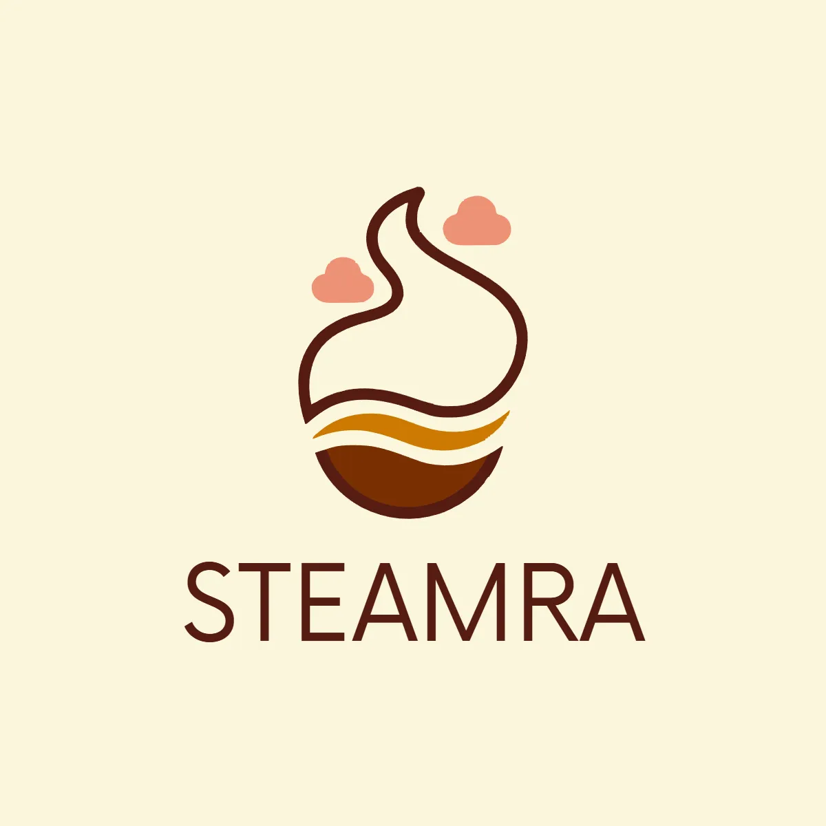 Free Coffee Steam Logo to Edit Online