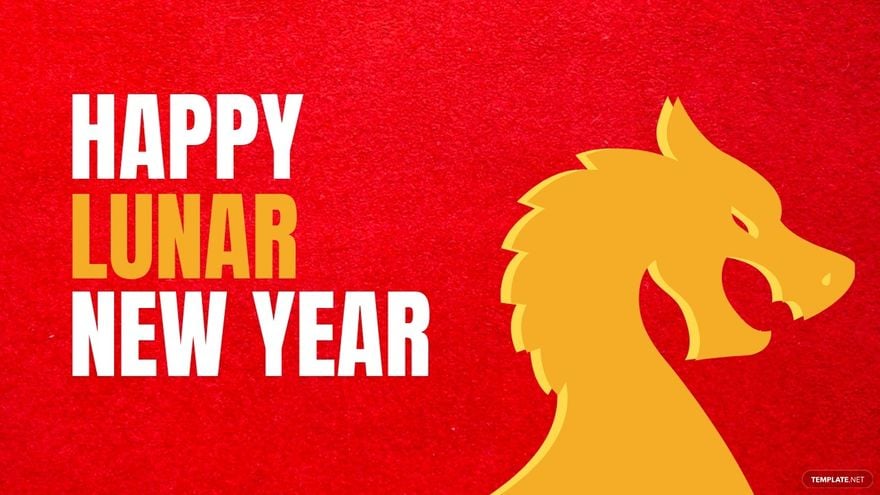 Free Chinese New Year Youtube Thumbnail Template