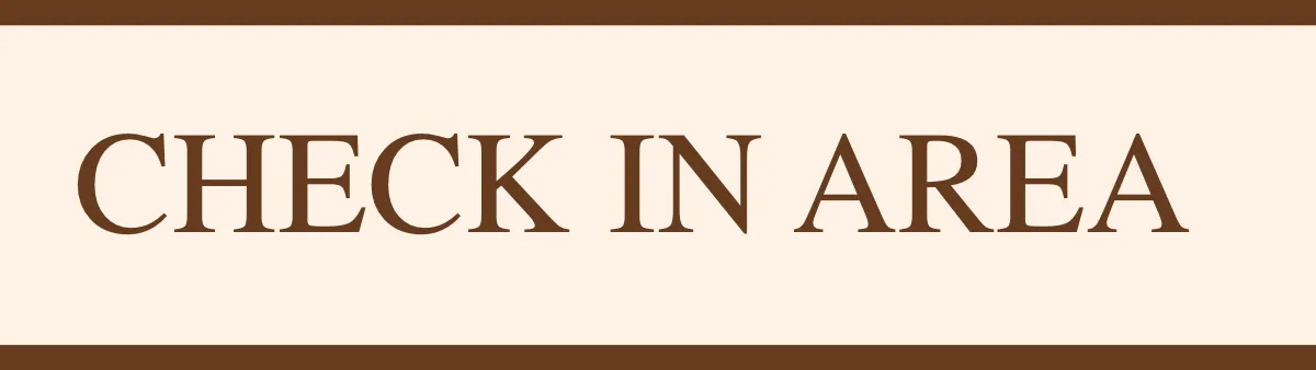 Check-In Trade Show Sign Template