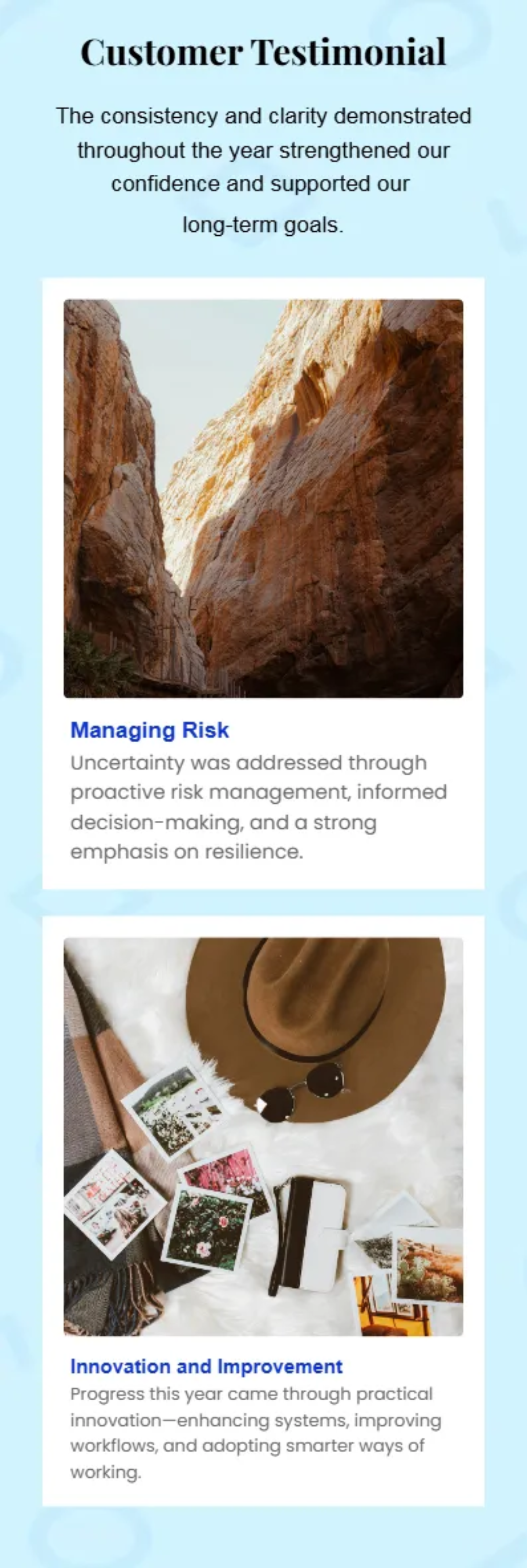 Free Year-End Corporate Performance Presentation Template to Edit Online