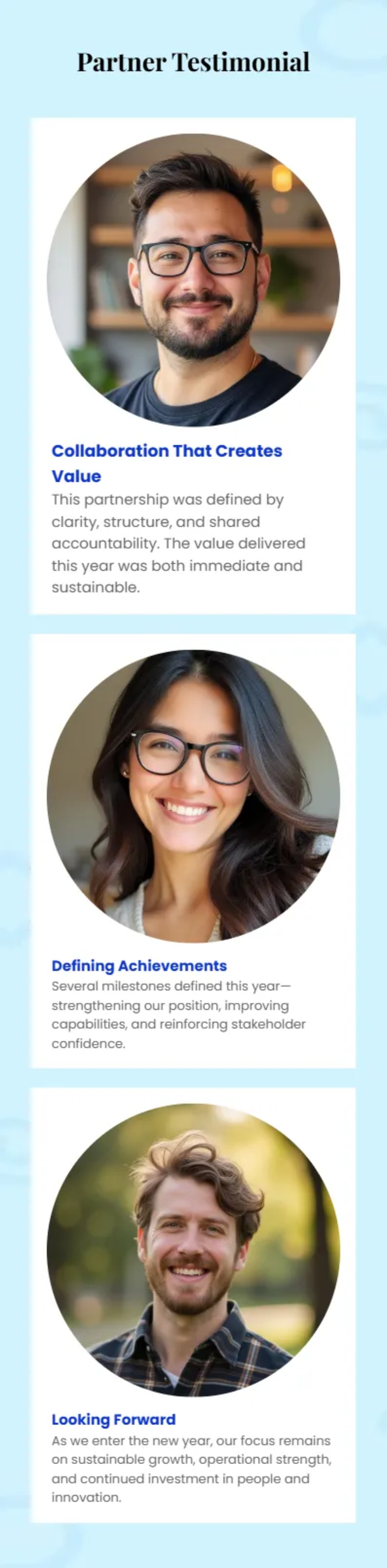 Free Year-End Corporate Performance Presentation Template to Edit Online