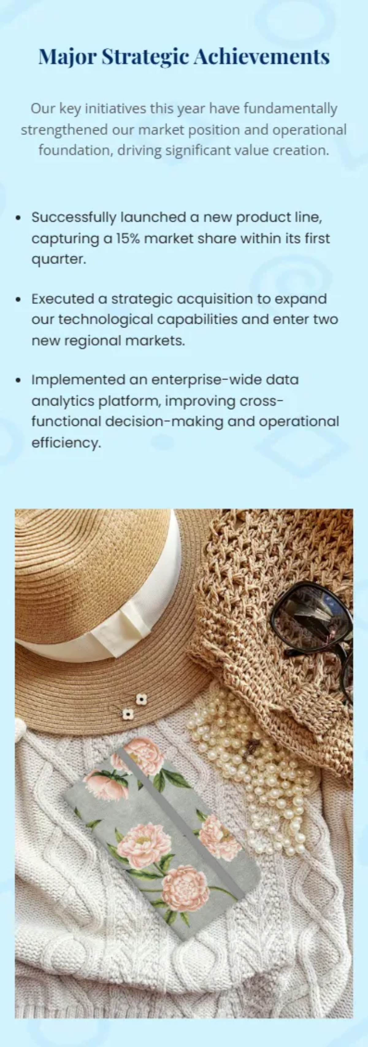 Free Year-End Corporate Performance Presentation Template to Edit Online