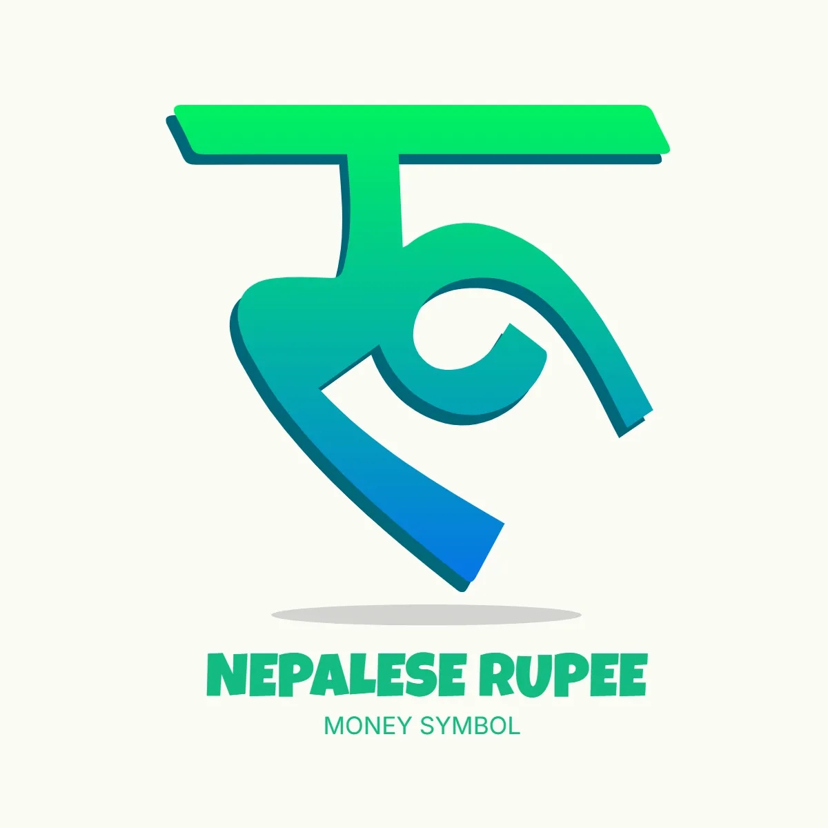 Free Nepalese Rupee Money symbol Clip Art Template to Edit Online