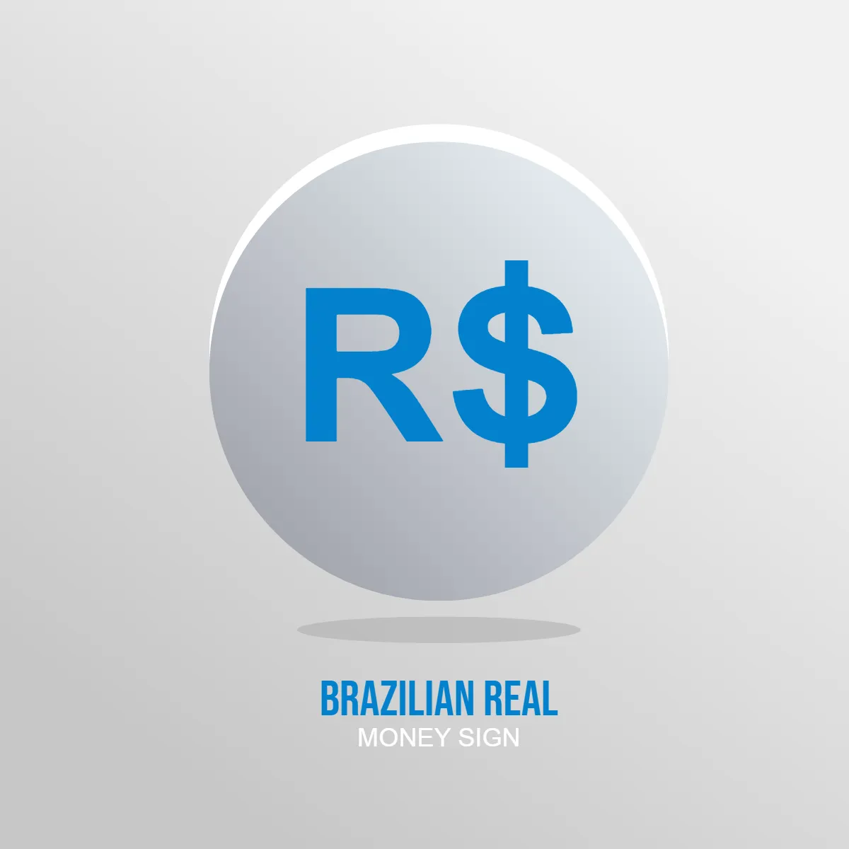 Free Brazilian Real Money Sign Clip Art Template to Edit Online