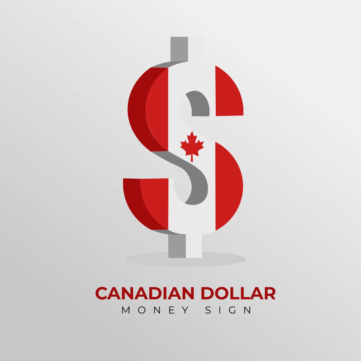 Free Canadian Dollar Money Sign Clip Art Template to Edit Online