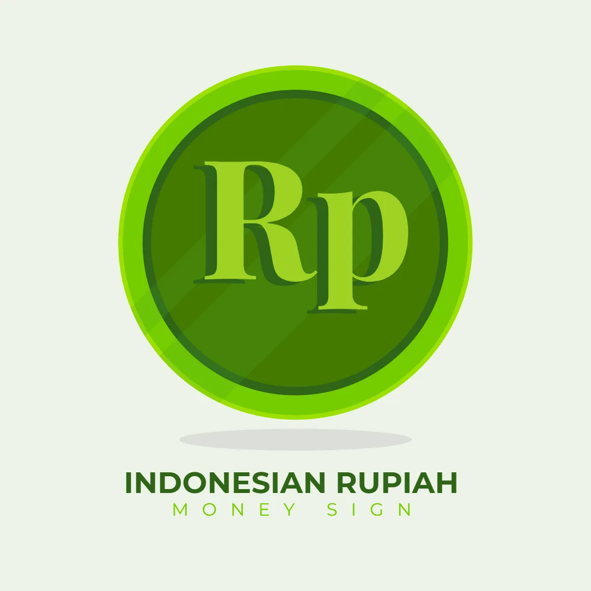 Free Indonesian Rupiah Money Sign Clip Art Template to Edit Online
