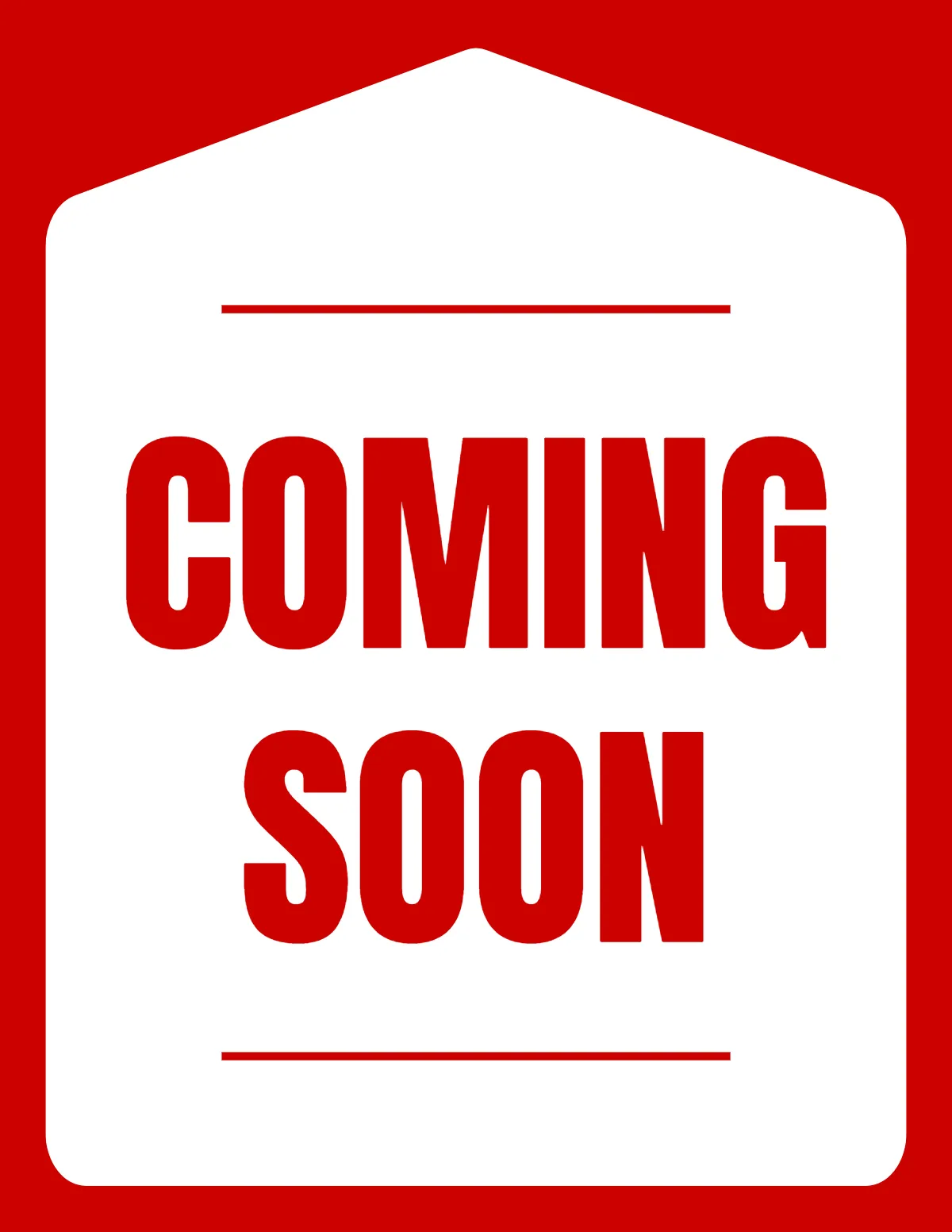 Coming Soon Real Estate Sign Template