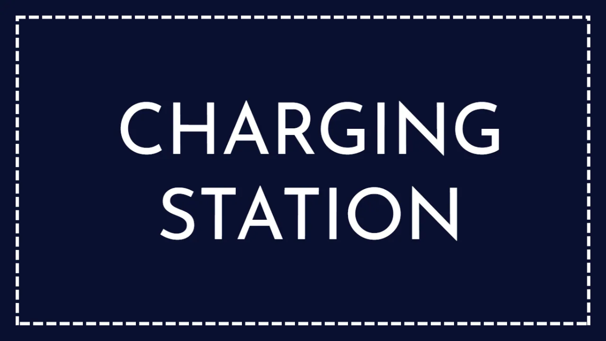 Charging Station Trade Show Sign Template