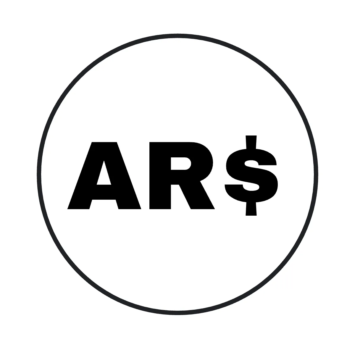Free Argentine Peso Money Sign Template to Edit Online