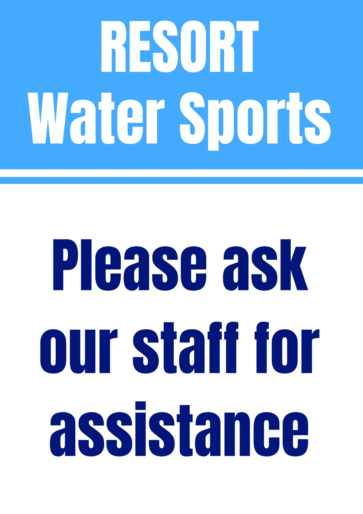 Free Resort Real Estate Sign Template to Edit Online