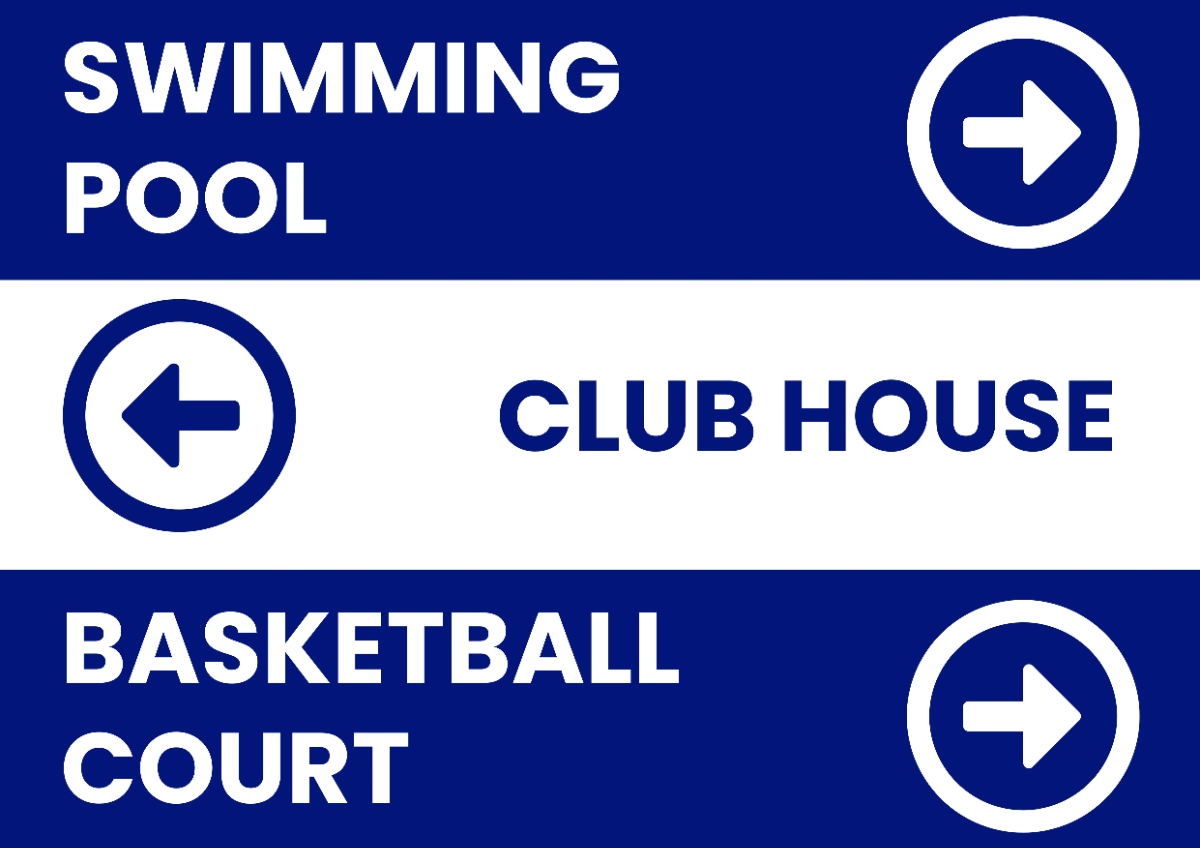 Free Amenities Real Estate Sign Template to Edit Online