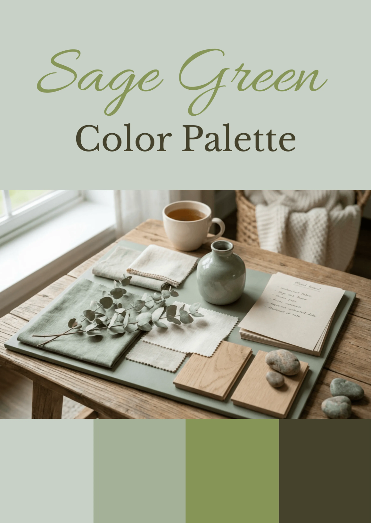 Free Sage Green Palette Template to Edit Online