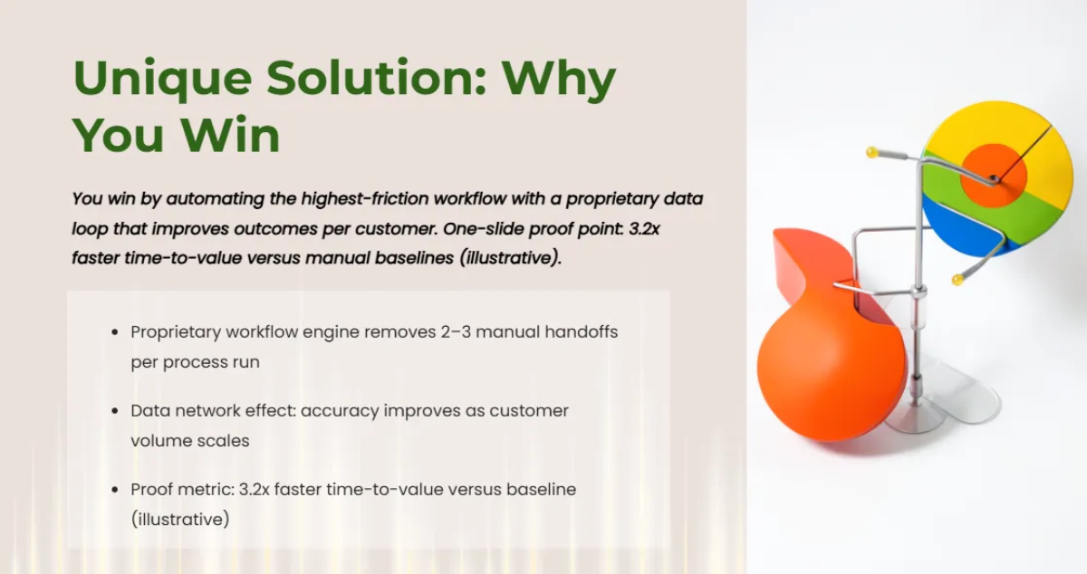 Free Investor Pitch Deck Strategies Template to Edit Online