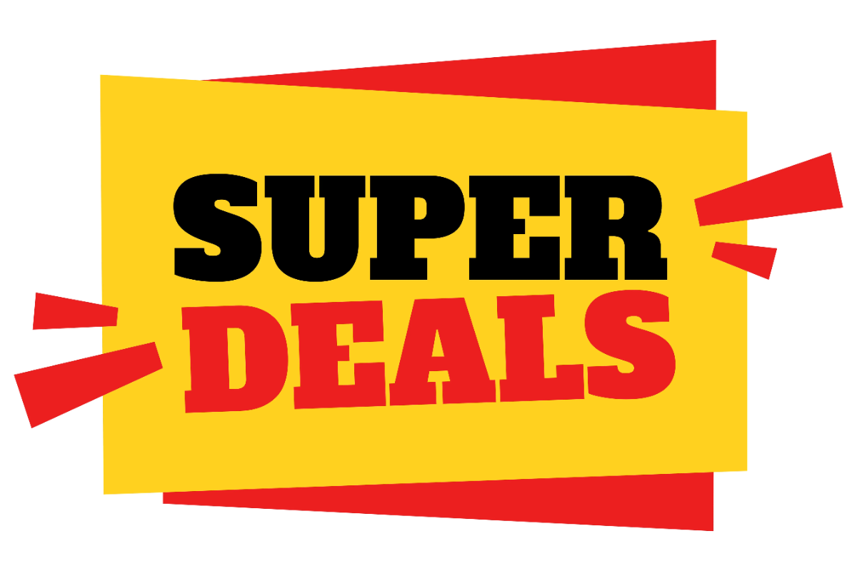 Super Deals Retail Sign Template