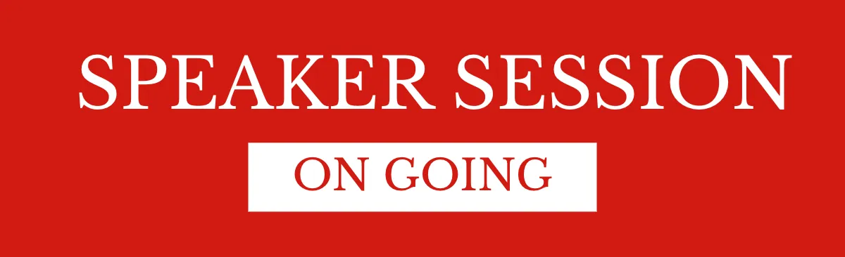 Speaker Session Trade Show Sign Template