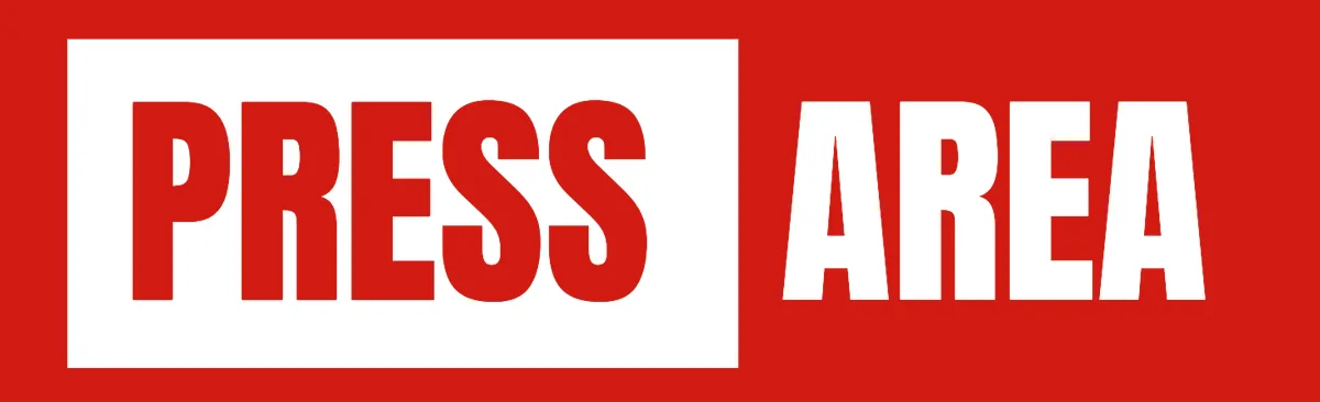 Press Area Trade Show Sign Template