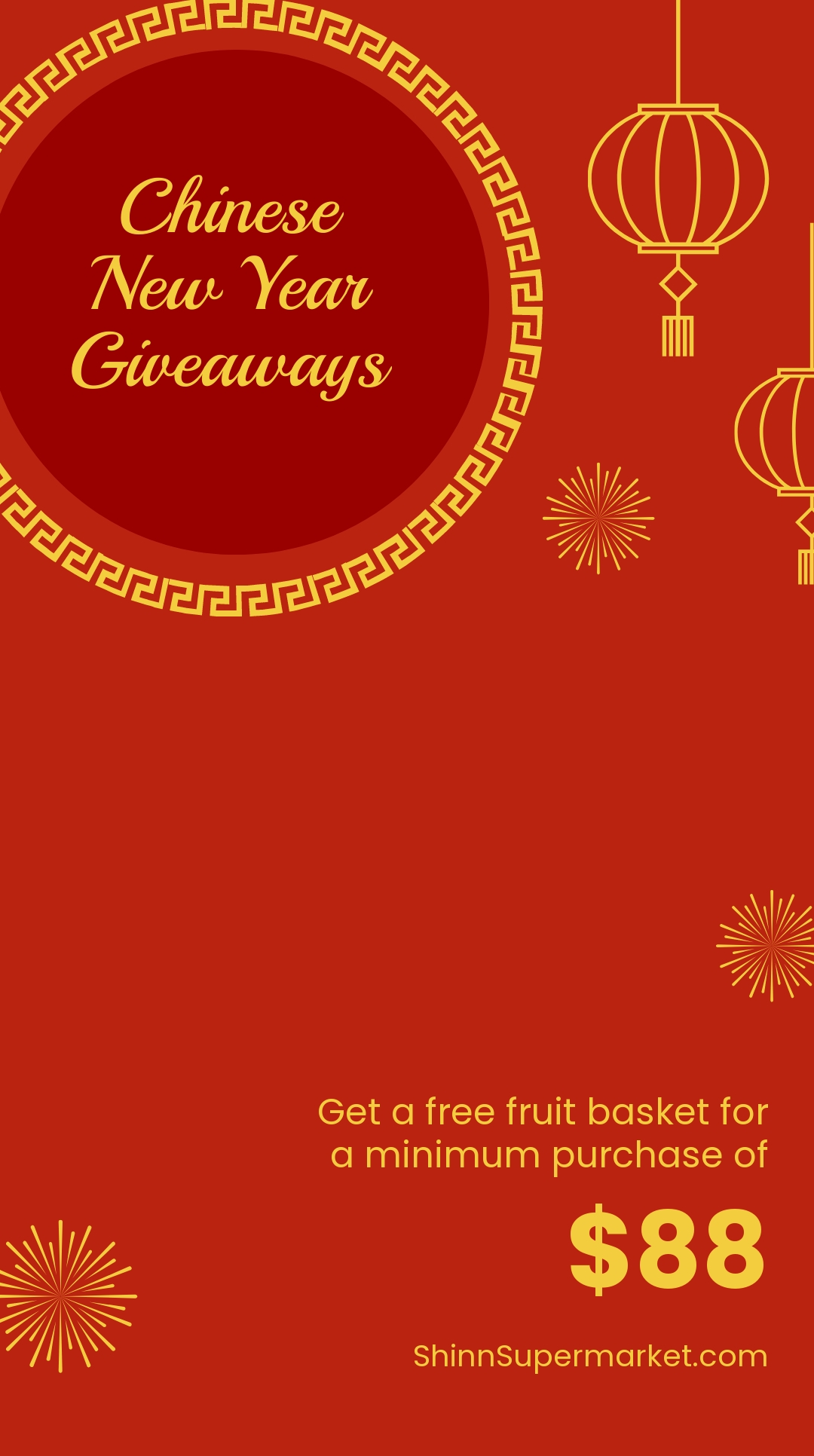 Chinese New Year Giveaway Snapchat Geofilter Template.jpe