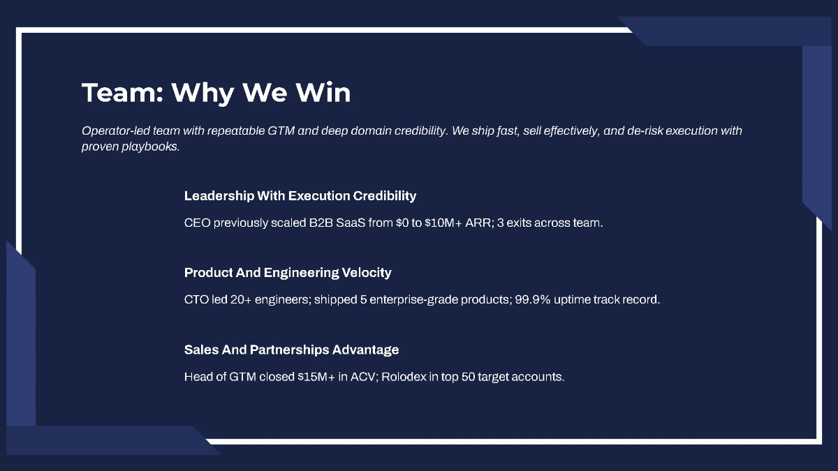 Free Product Demonstration Funding Pitch Deck Template to Edit Online