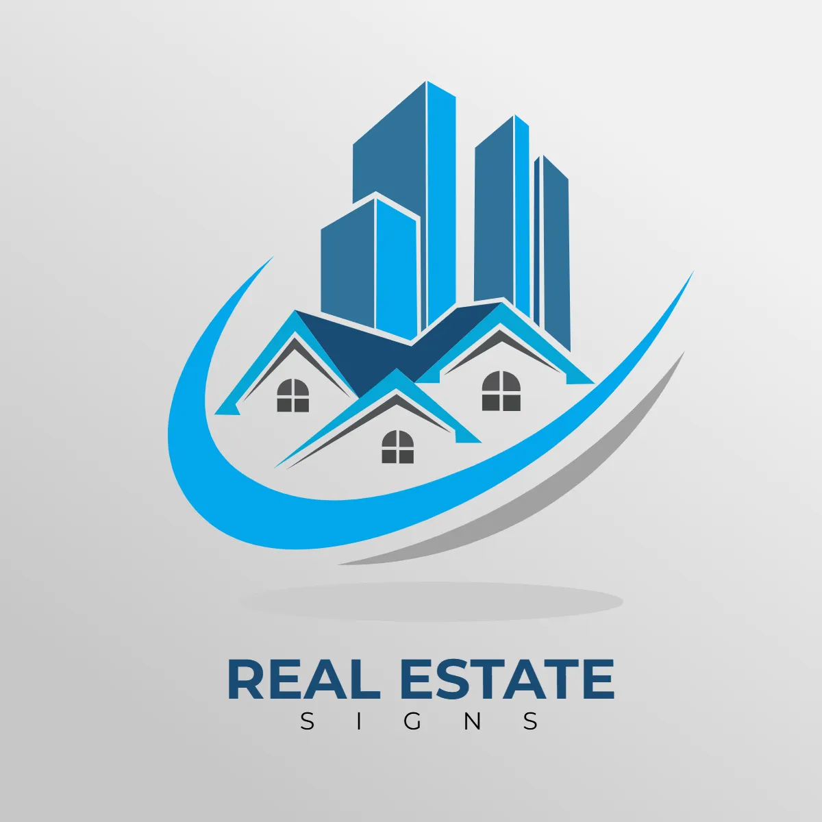 Signs Real Estate Clip Art Template