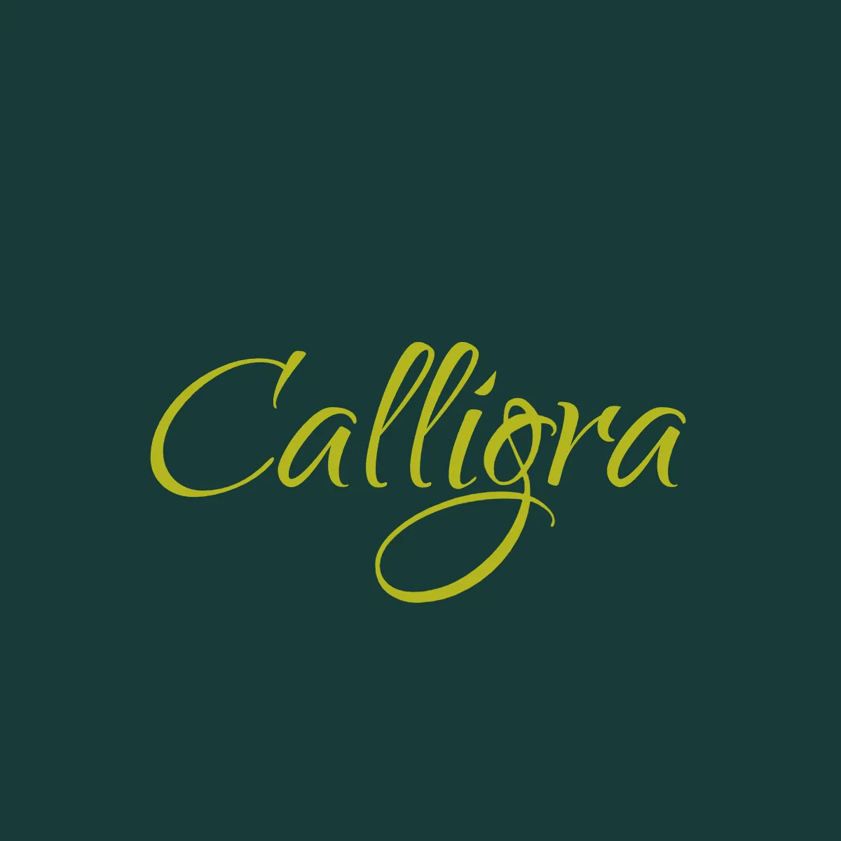 Free Calligraphy Font Logo Template to Edit Online