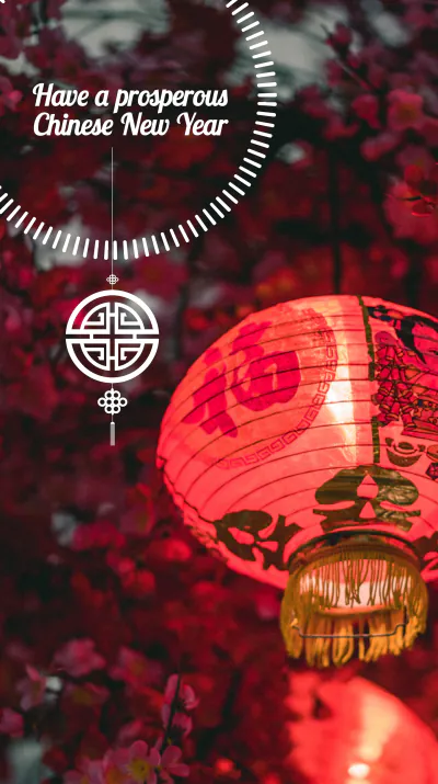 Free Chinese New Year Event Instagram Story Template to Edit Online