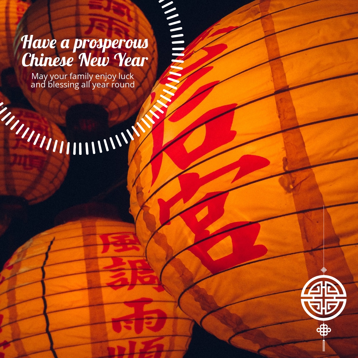 Chinese New Year Event Linkedin Post Template.jpe
