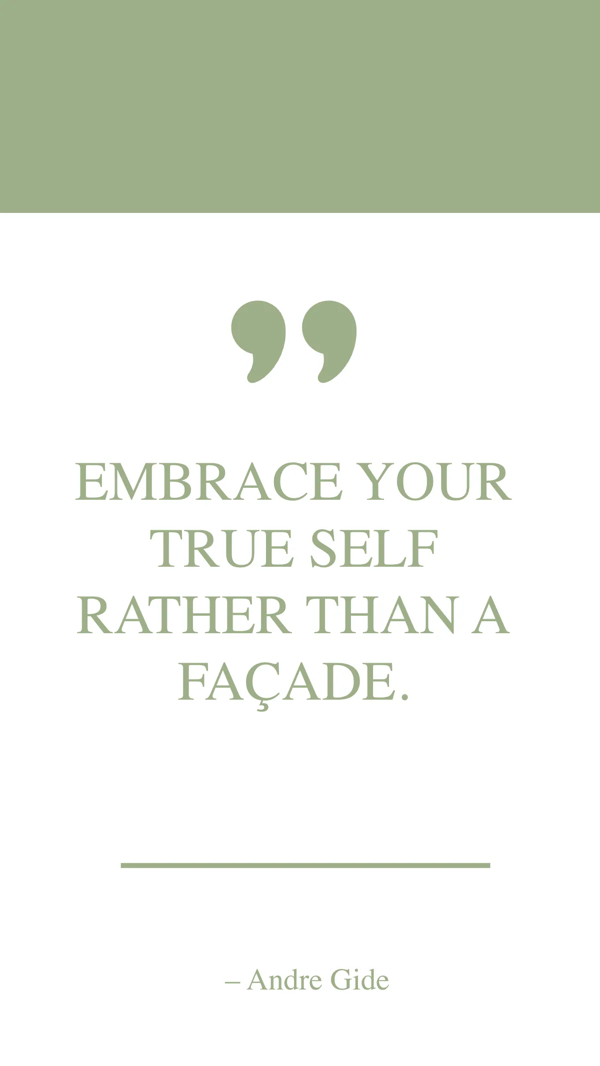 Free Sage Green Elegant Quote Template to Edit Online