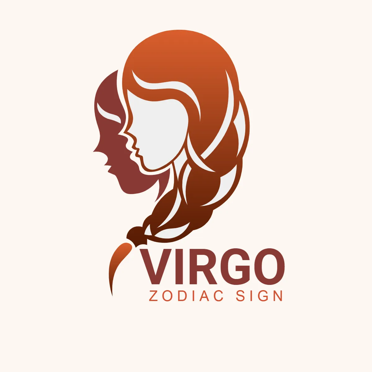 Free Zodiac Sign Virgo Clip Art Template to Edit Online