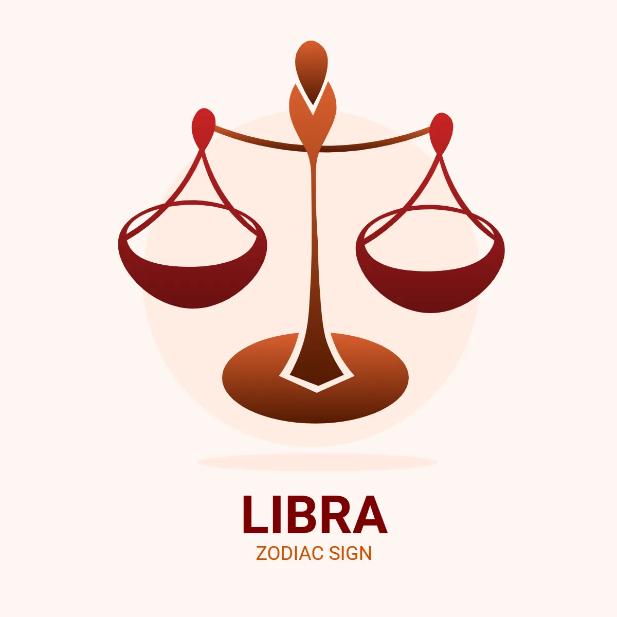 Free Zodiac Sign Libra Clip Art Template to Edit Online