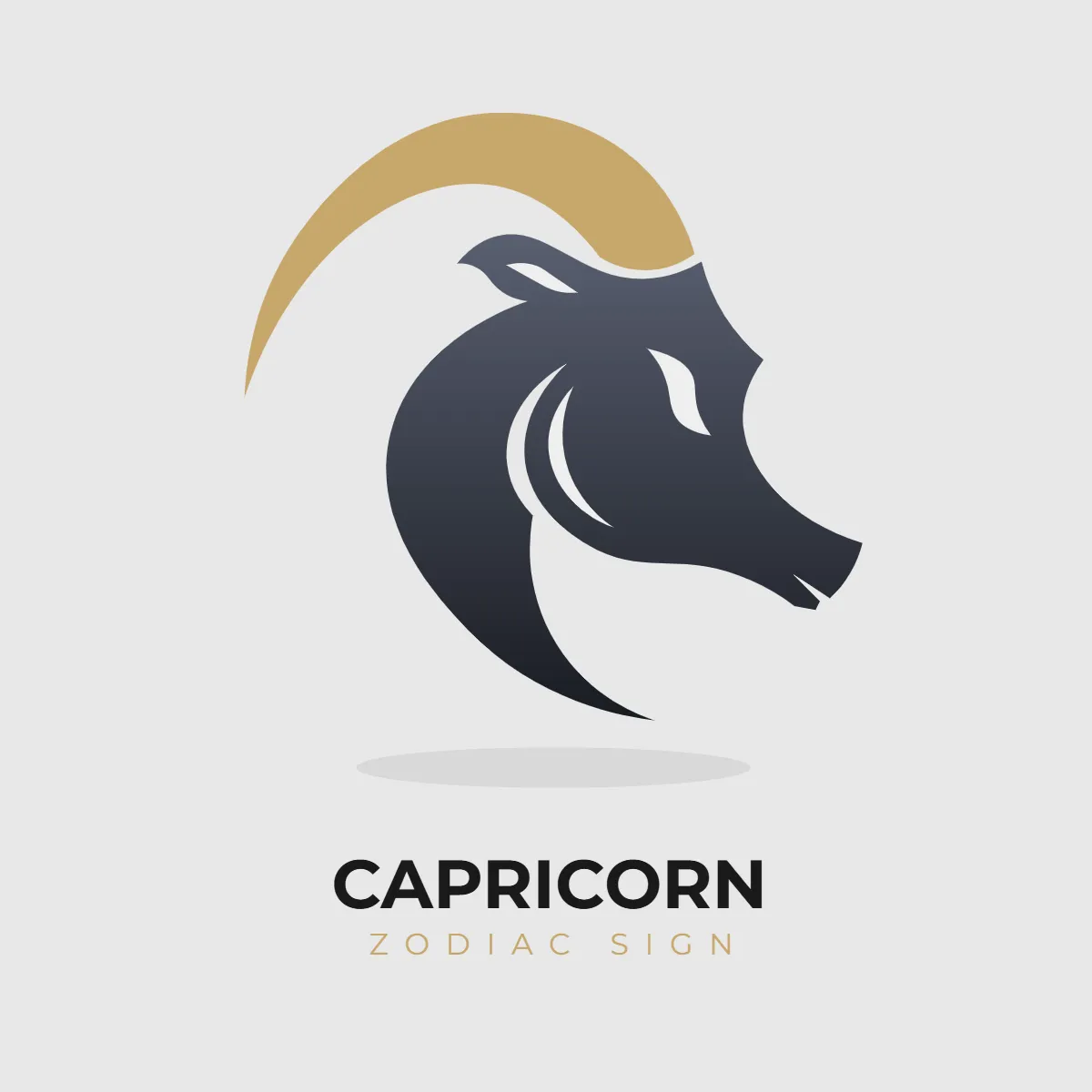 Free Zodiac Sign Capricorn Clip Art Template to Edit Online