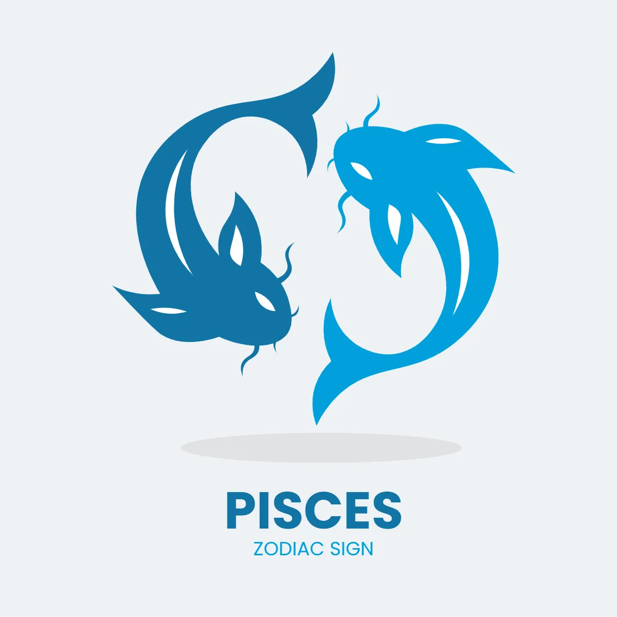 Free Zodiac Sign Pisces Clip Art Template to Edit Online