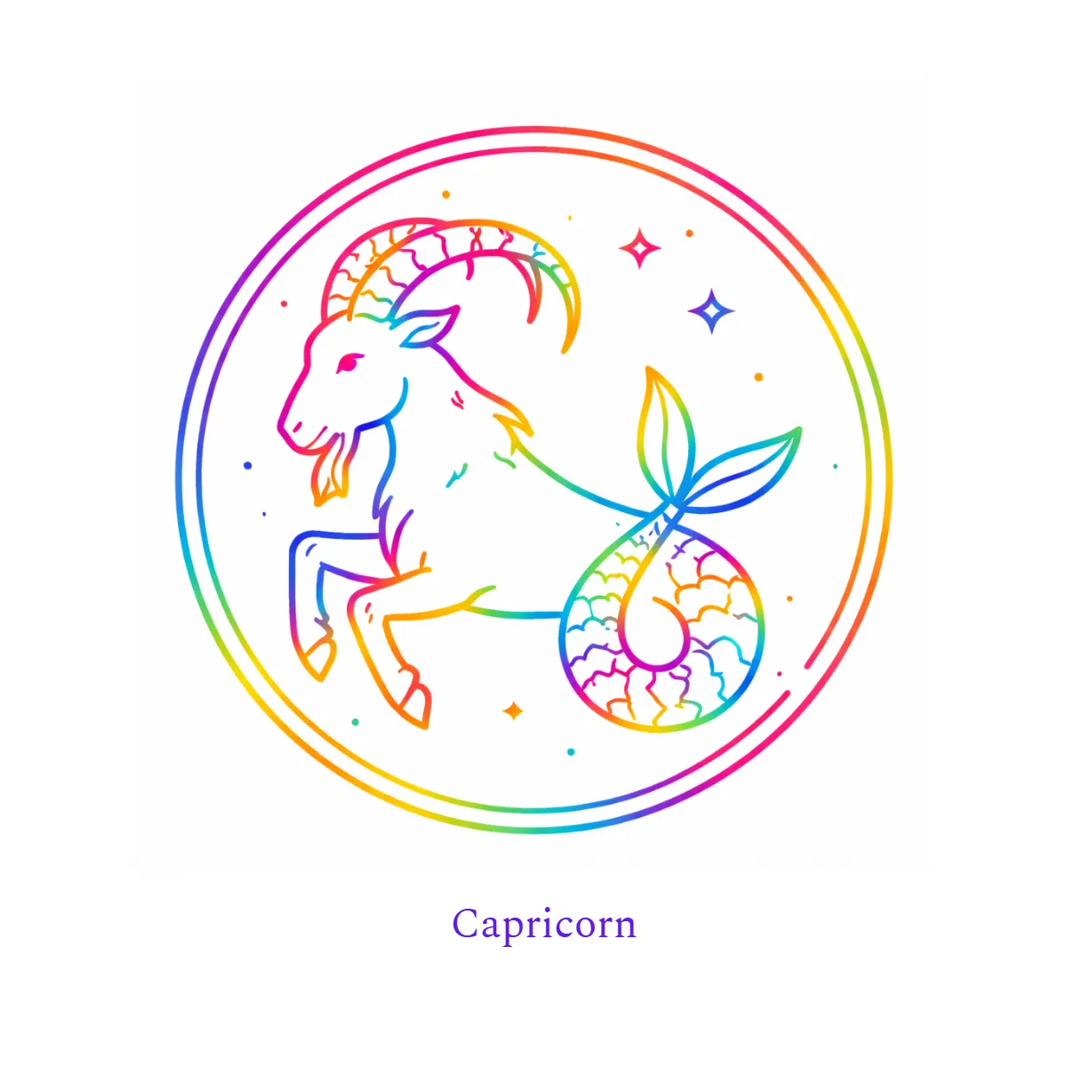 Free Capricorn Emblem Sign Template to Edit Online