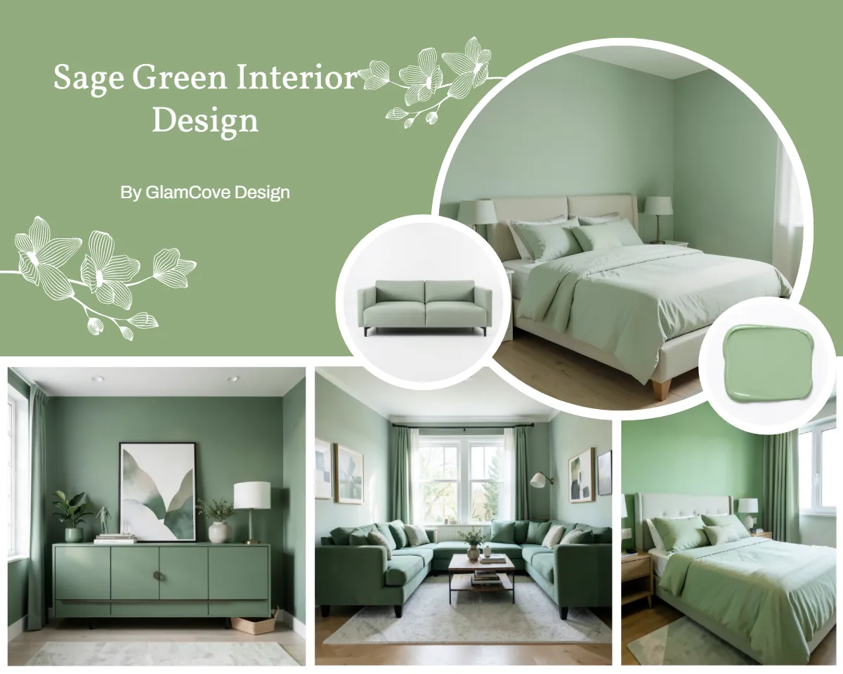 Free Sage Green Interior Design Mood Board Template to Edit Online Free Sage Green Interior Design Mood Board Template to Edit Online